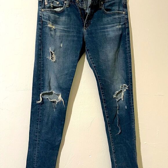 Ag Adriano Goldschmied Denim - AG Adriano Goldschmied The Nikki relaxed skinny jeans 27R